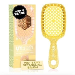 FHI Heat UNbrush Detangling Brush Pain-Free Brushing on All Wet or Dry Hair Type